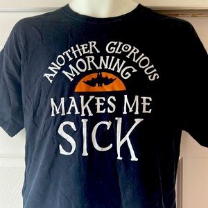 Hocus Pocus "another beautiful morning makes me sick" t-shirt